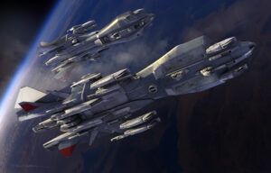 Check out the Gladiator and Retaliator from Star Citizen
