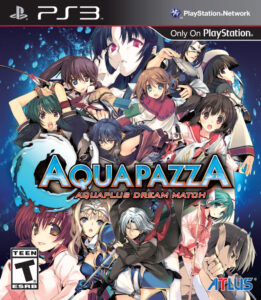 First Western Box Art for Aquapazza, New Character Bios