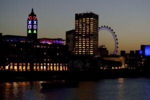 Sony Turns London’s OXO Tower Into a Playstation Tower