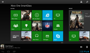 Xbox One SmartGlass App is Available