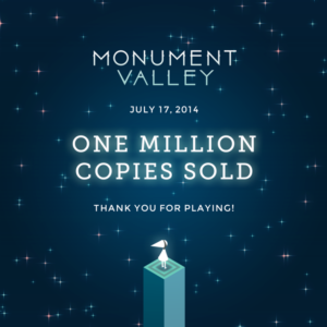 Mobile Puzzler Monument Valley Celebrates 1 Million Downloads