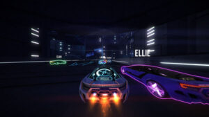 Neon-Drenched Survival Racer Distance is Coming to PlayStation 4