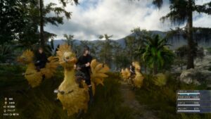 Fishing and Chocobo Gameplay for Final Fantasy XV, New Story Details