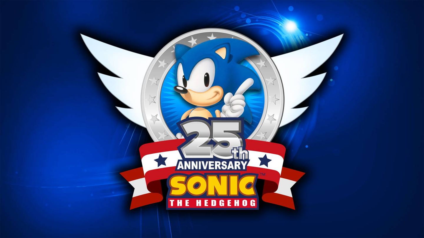 Sonic 25. Sonic Anniversary. Sonic the Hedgehog 25. Sonic 10th Anniversary.