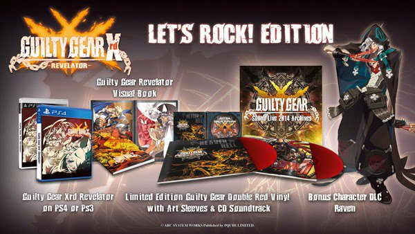 tidsskrift Sanders Vejrtrækning Guilty Gear Xrd: Revelator “Let's Rock” Edition Revealed, Comes With Vinyl  Soundtrack - Niche Gamer