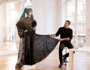 Italian Fashion Designer Riccardo Tisci Gives Hatsune Miku a Makeover