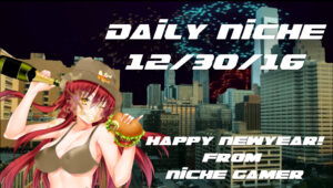 Daily Niche – 12/30/16 – HAPPY NEW YEAR!