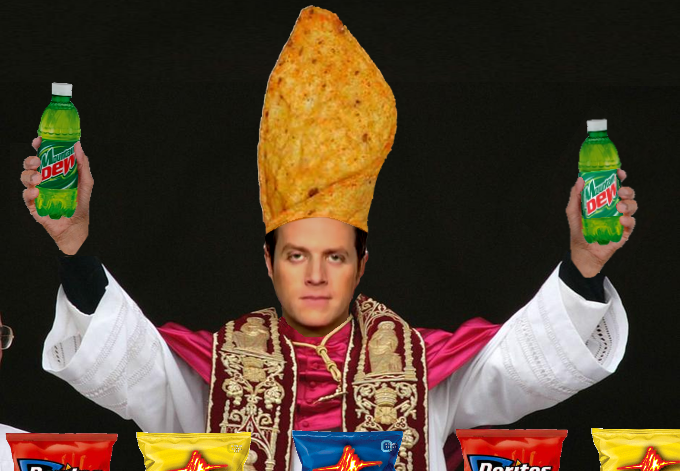 Doritos Wanted Geoff to Host The Game Awards as Doritos Pope - Niche Gamer