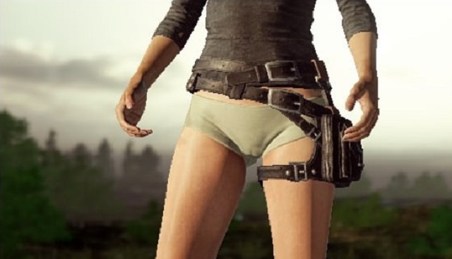 Female characters in PUBG have a camel toe will be edited