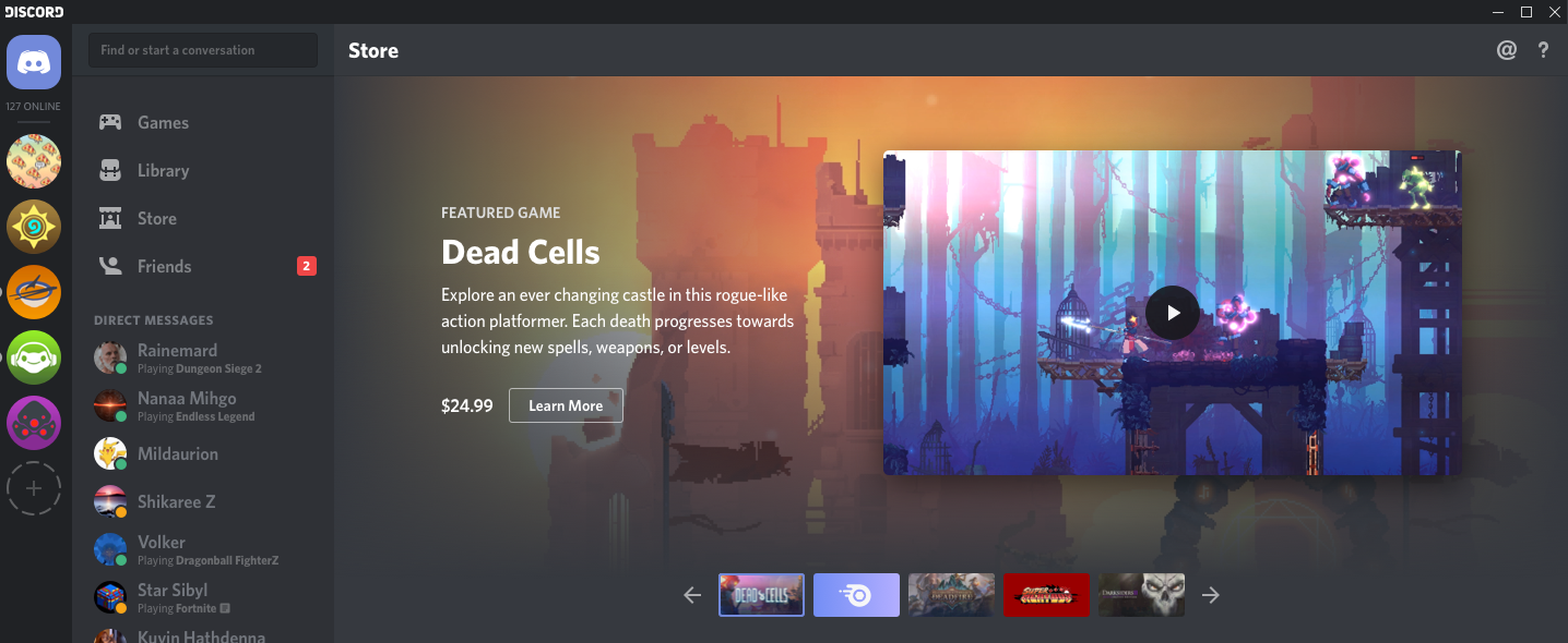 Discord Game Store refocuses on Nitro subscription, devs can now sell games  directly