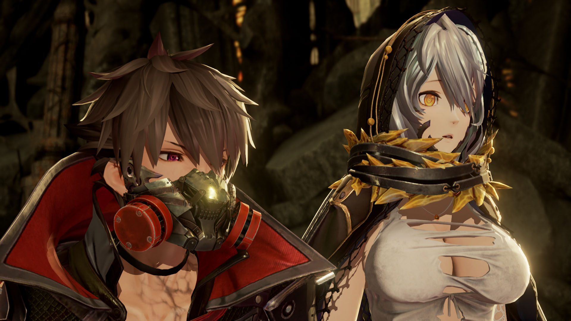 Anime souls-lite — Code Vein review — GAMINGTREND