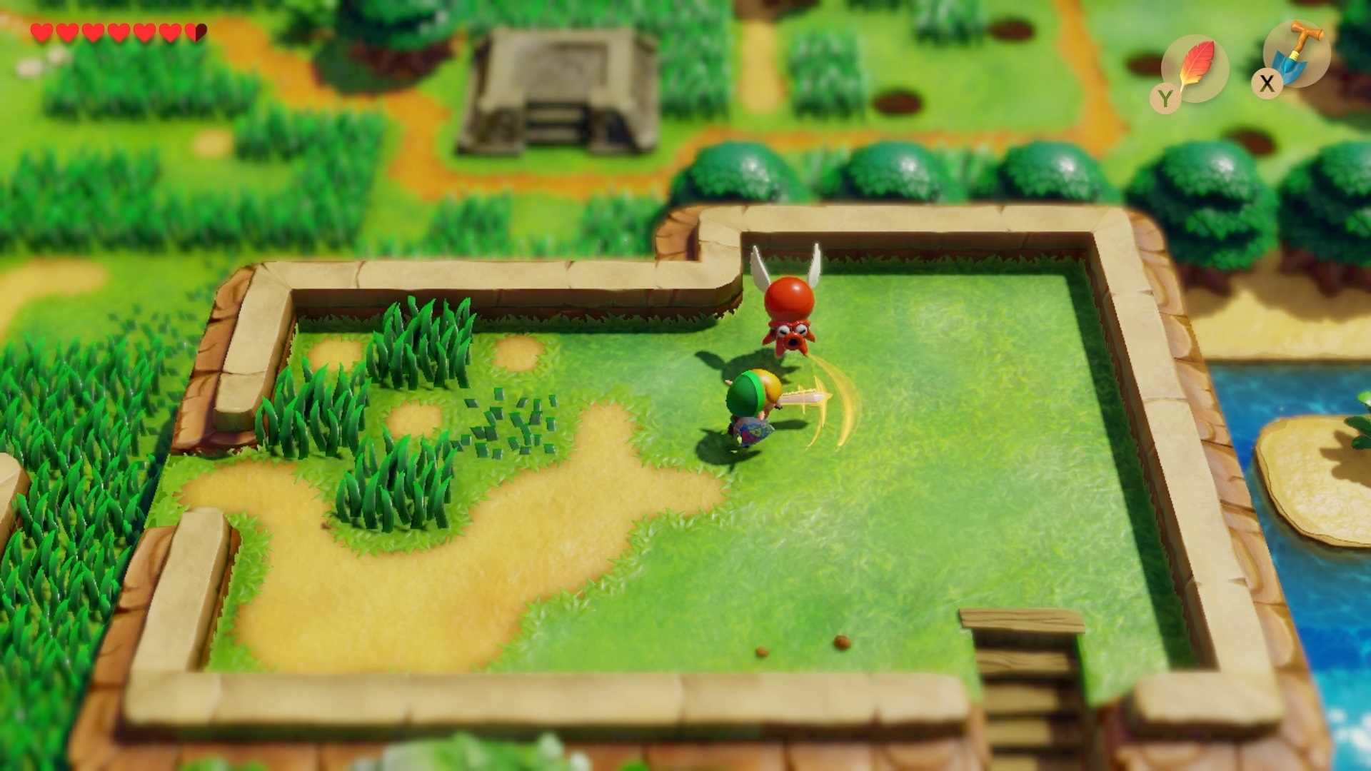 The Legend of Zelda: Link's Awakening, chain chomps (i think