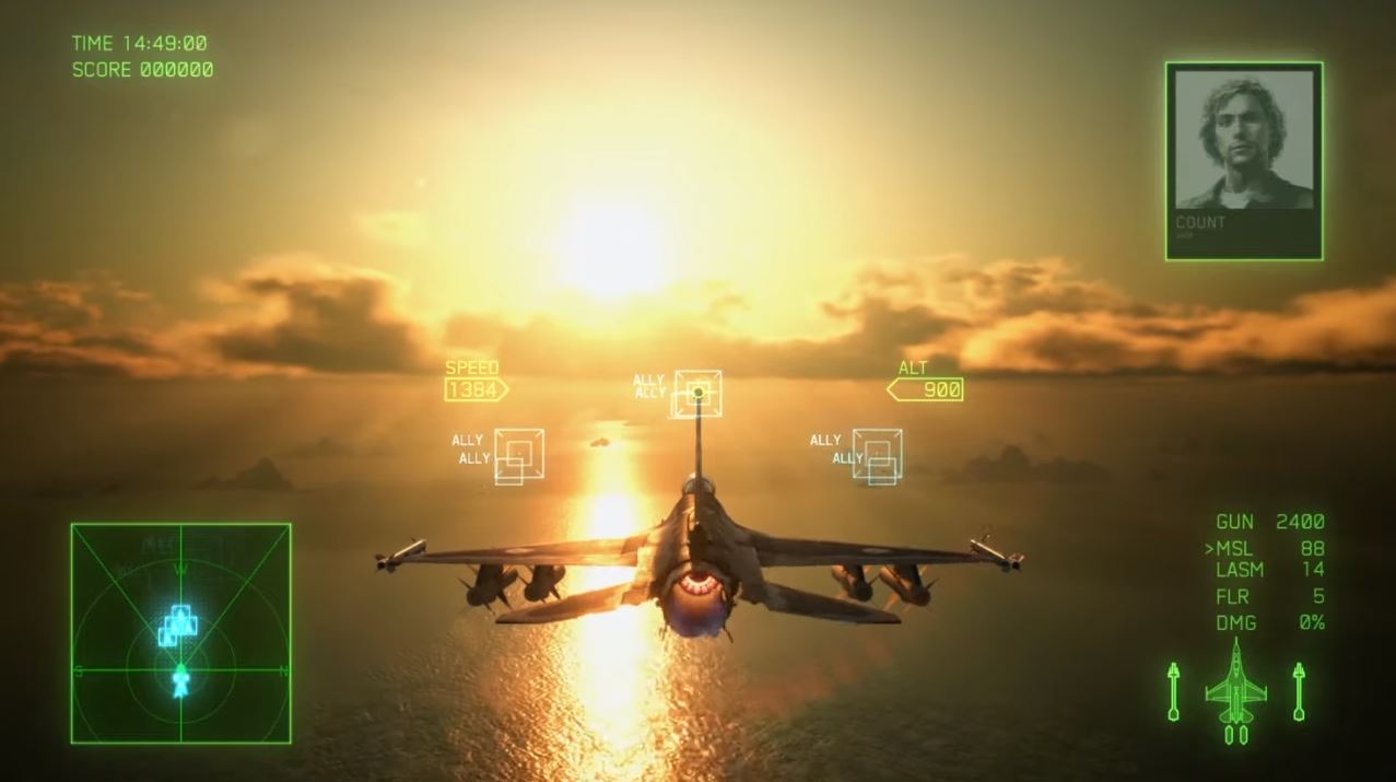 Ace Combat 7: Skies Unknown DLC 'Ten Million Relief Plan' gameplay - Gematsu