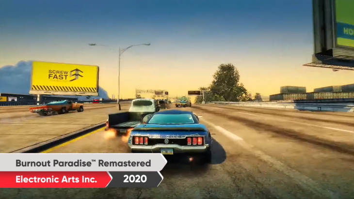 Paradise Gamer in Nintendo Burnout Switch - Heads to Remastered 2020 Niche