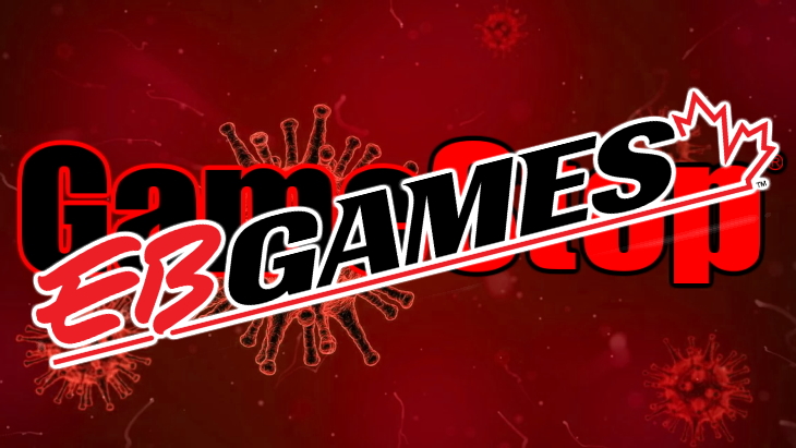 EB Games GameStop Coronavirus