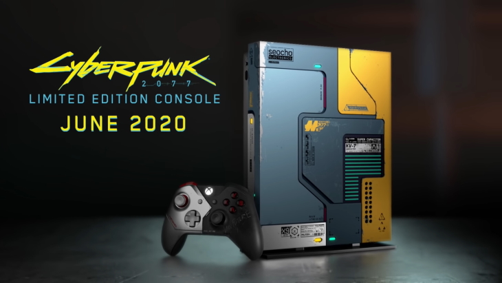 Xbox One X Cyberpunk 2077 Limited Edition Bundle