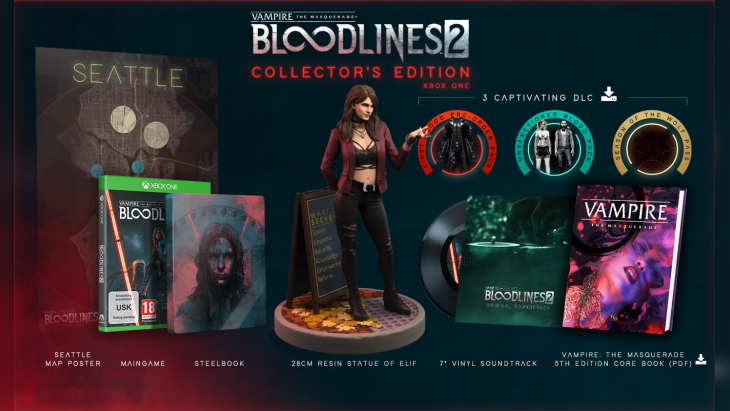Vampire: The Masquerade - Bloodlines 2 Collector's Edition, Returning  Character Damsel Announced - GameSpot