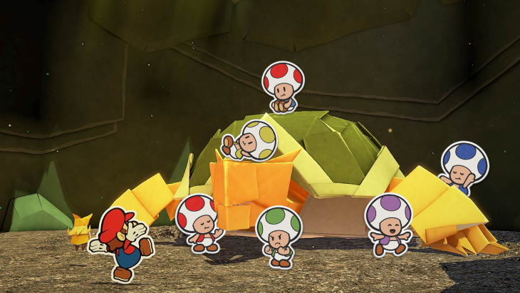 Paper Mario : The Origami King - Nintendo Switch - CASE ONLY - No Game