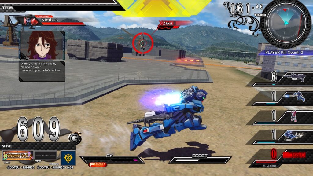 Mobile Suit Gundam: Extreme Vs. Maxi Boost ON