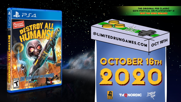 Destroy All Humans! Limited Run Games