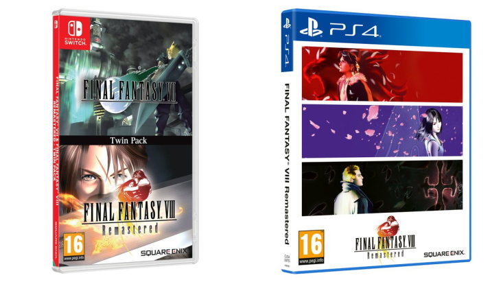 Final Fantasy VII and Final Fantasy VIII Remastered - Twin Pack (Nintendo  Switch) 