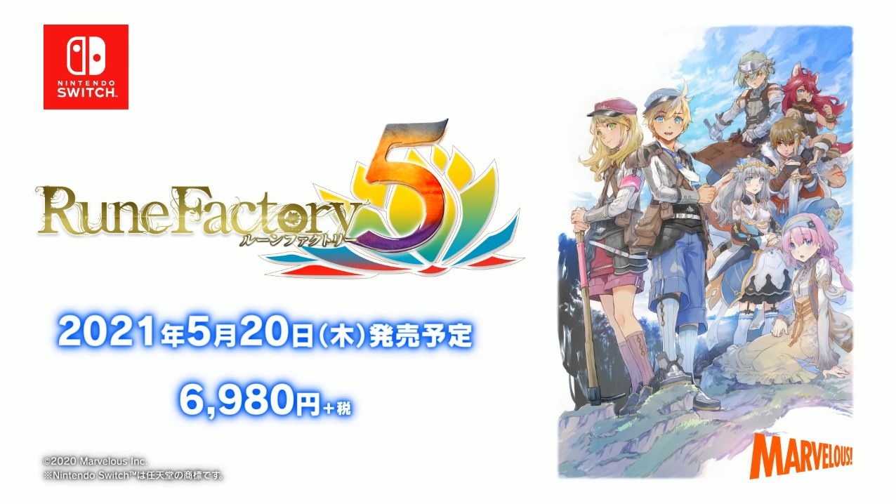 rune factory 5