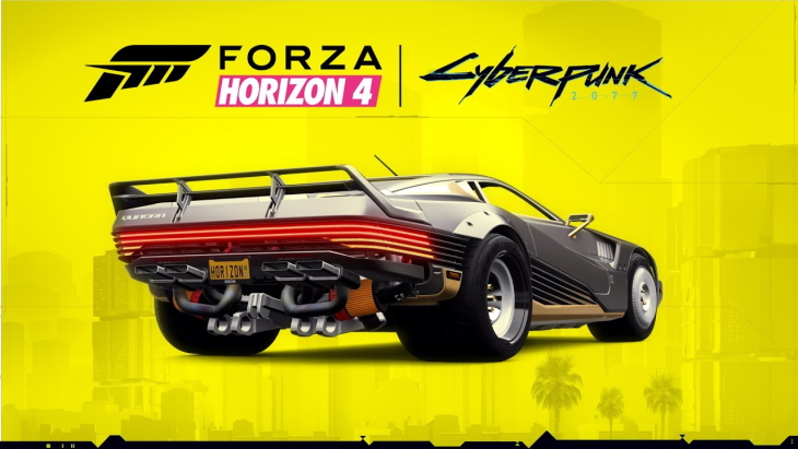 Forza Horizon 4 Cyberpunk 2077