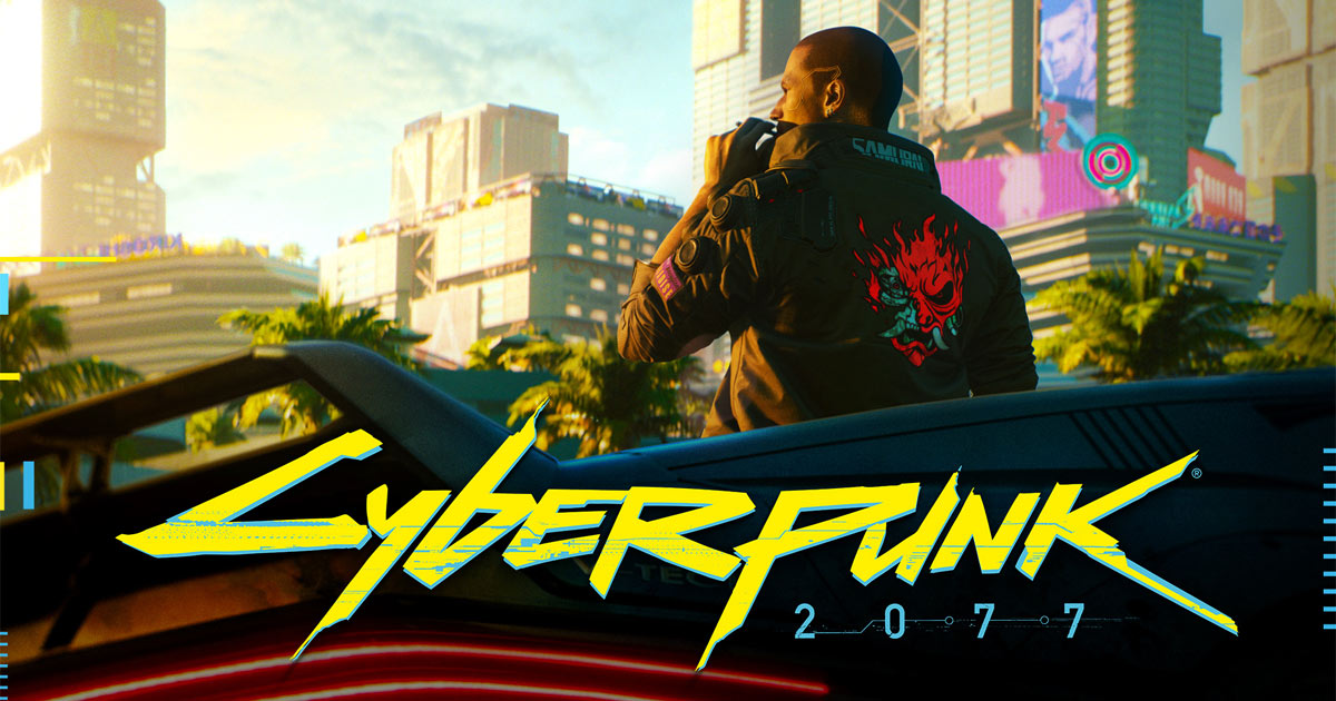 Cyberpunk 2077 animated wallpaper Sea City. 