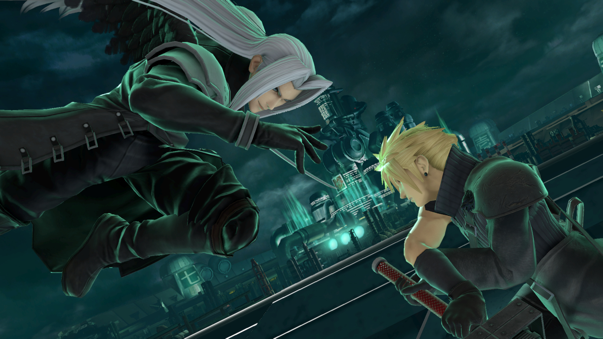 cloud vs sephiroth wallpaper hd