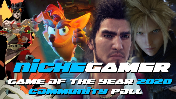 Niche Gamer Community Game of the Year Poll 2020