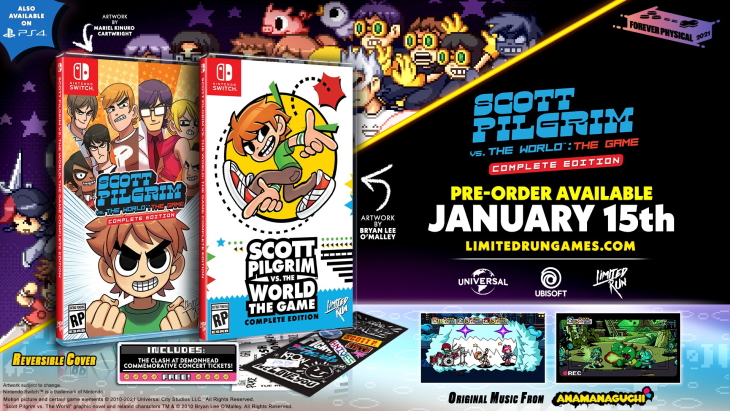 Scott Pilgrim vs. The World: The Game – Complete Edition Limited Run Games