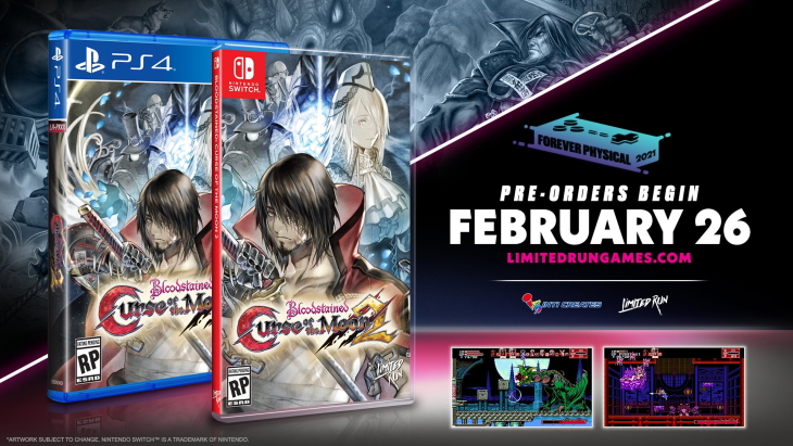 Bloodstained: Curse of the Moon 2 Physical