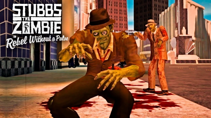 Stubbs the Zombie in Rebel without a Pulse 