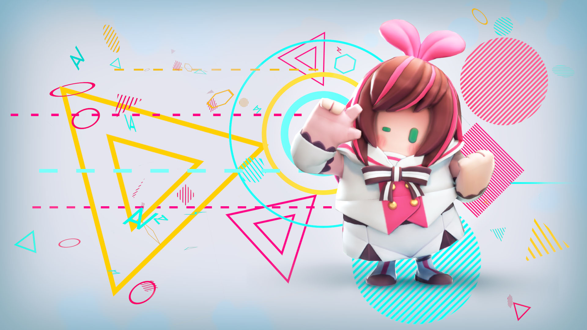 Fall Guys: Ultimate Knockout Gets Limited Time Kizuna AI Costume