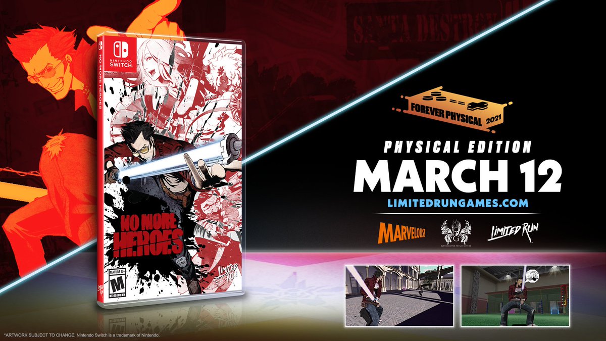 No More Heroes 1 and 2 Limited Run Physical Editions Announced for 