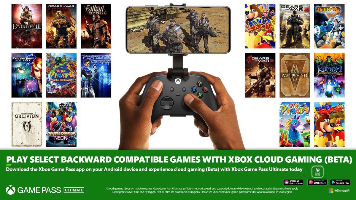 Xbox Cloud Gaming Adds Backwards Compatibility Support