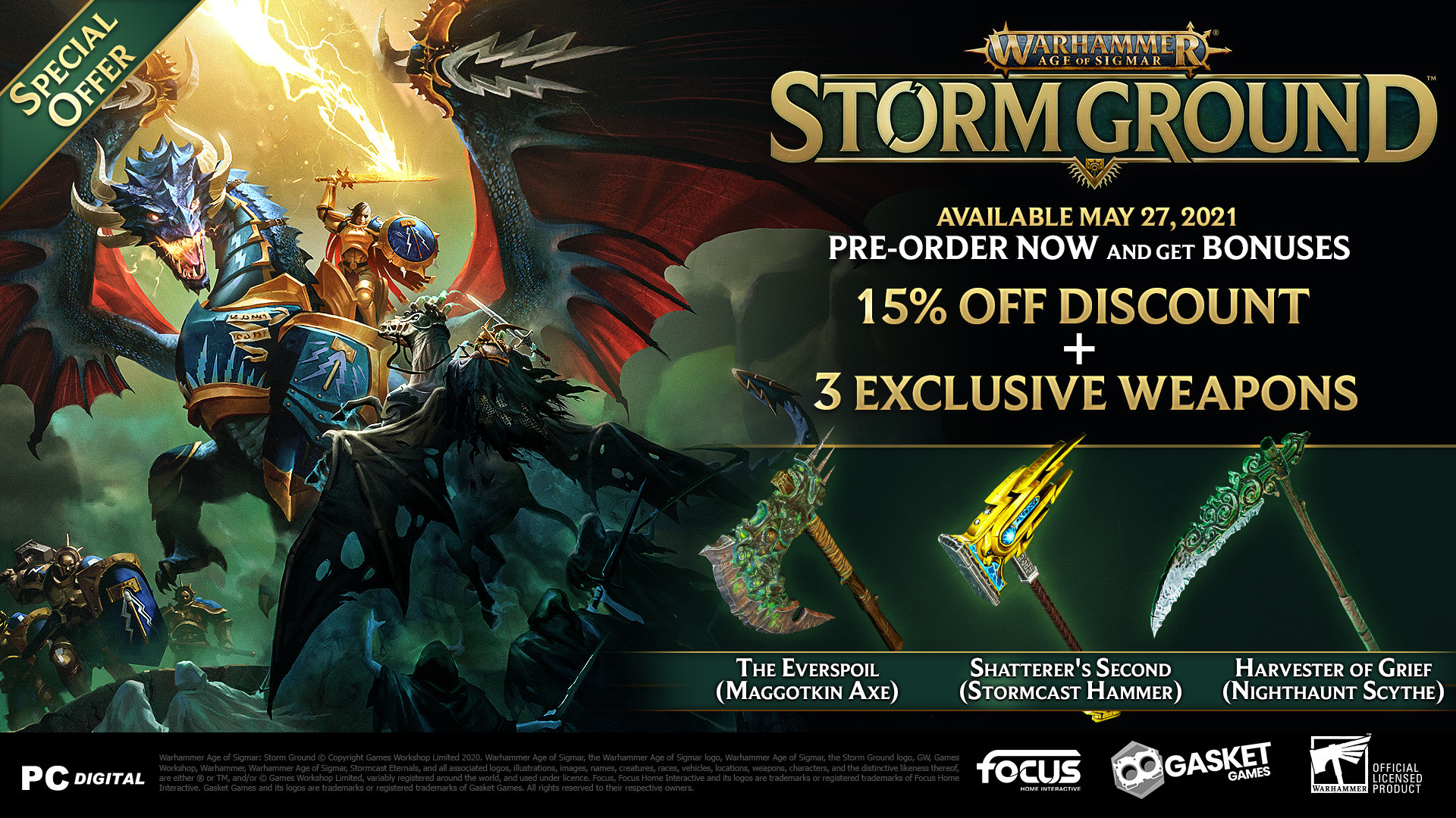 Warhammer Age of Sigmar: Storm Ground Launches