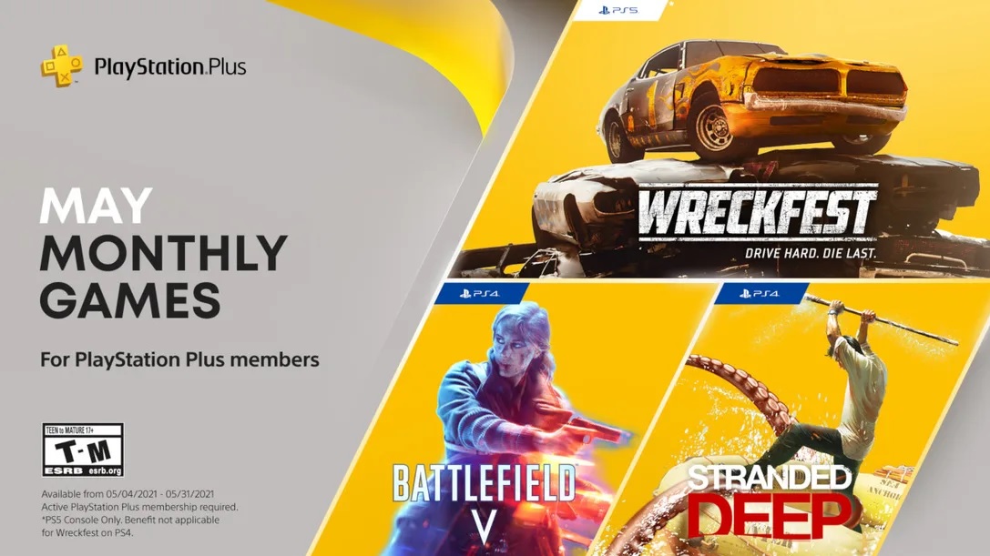 PlayStation Plus Games for May 2021