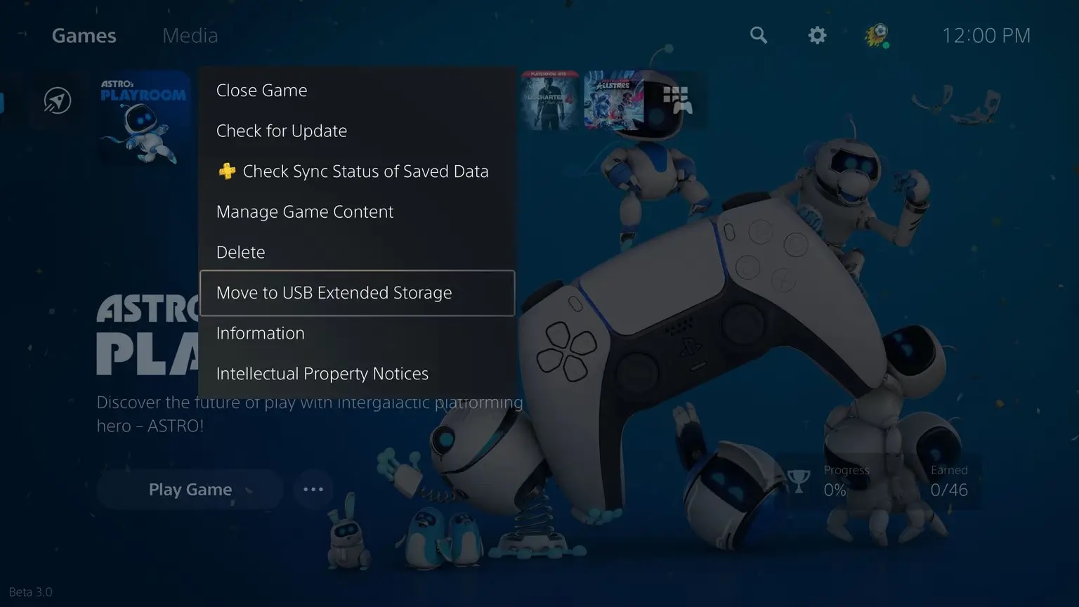 PS5 First Major System Update