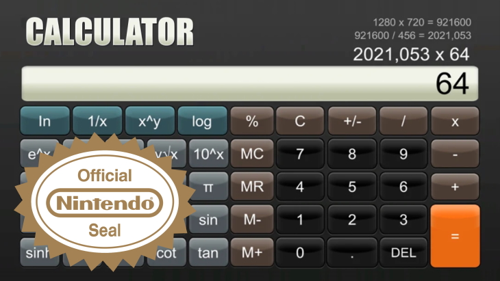 Nintendo Switch Calculator $10