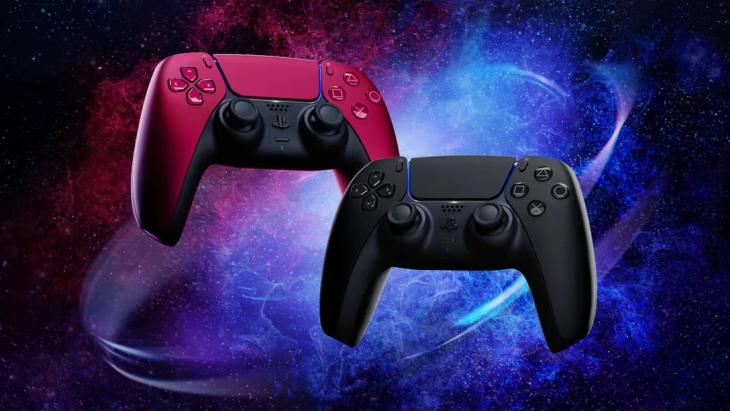 PlayStation 5 Dualsense Cosmic Red Midnight Black