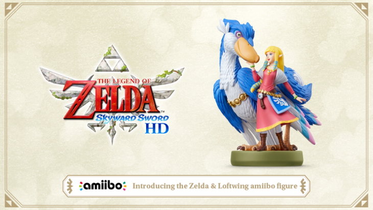 The Legend of Zelda: Skyward Sword HD Zelda & Loftwing Amiibo