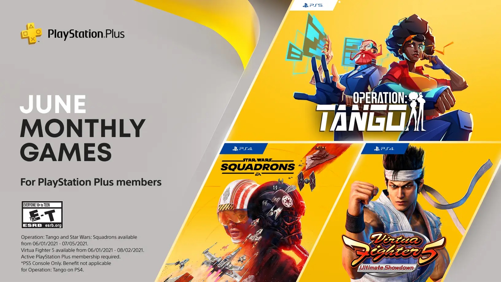 PlayStation Plus Lineup for June 2021