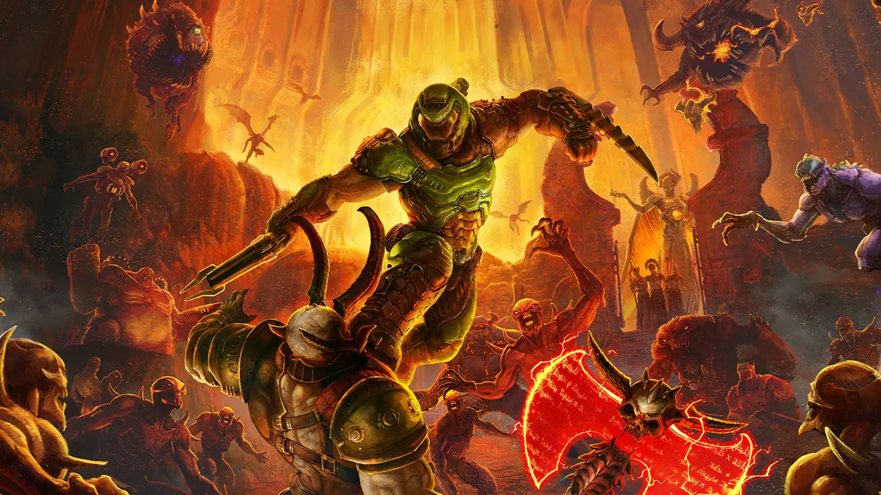 DOOM Eternal Launches for Xbox Series X|S and PS5