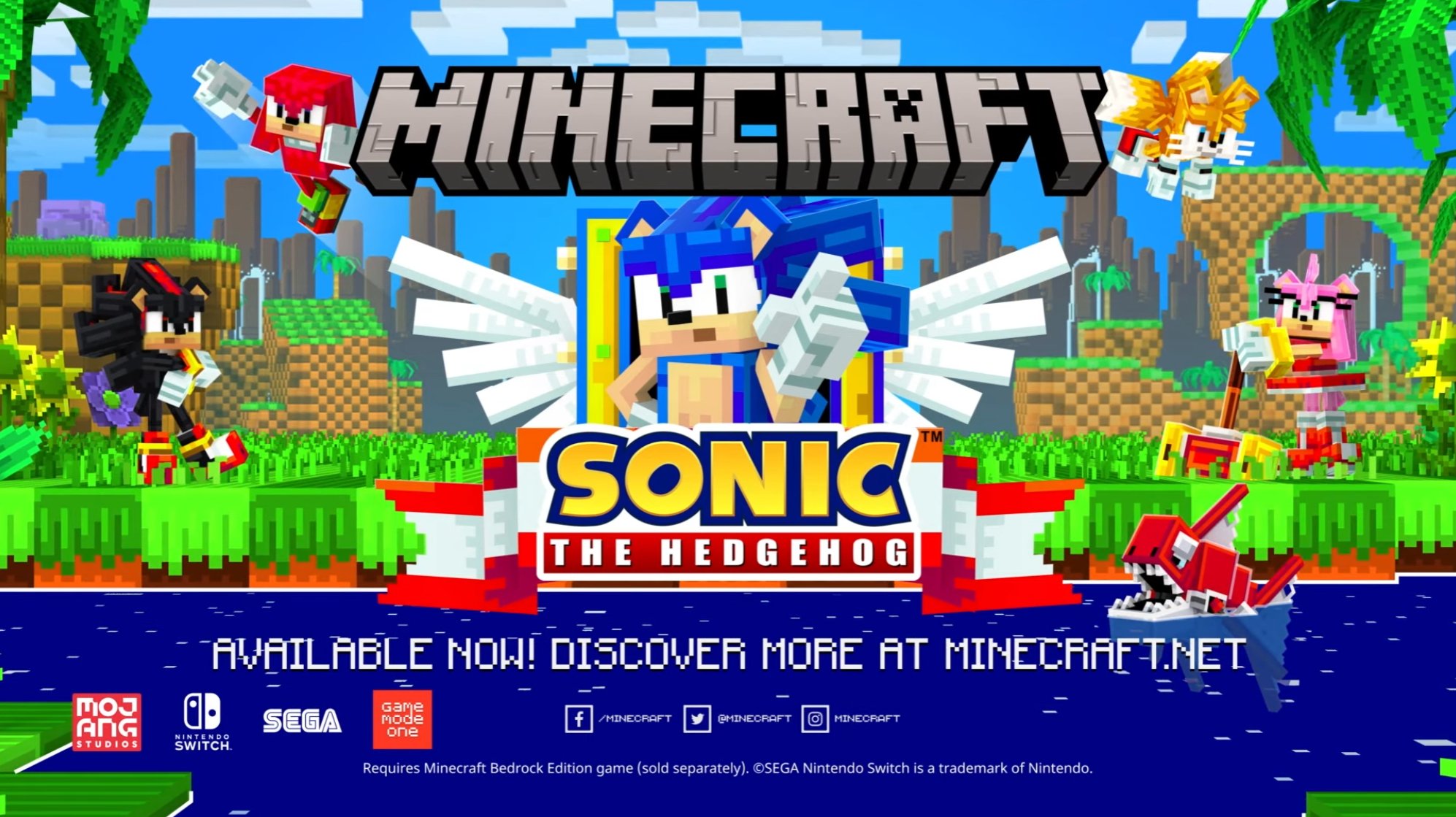 Minecraft Sonic the Hedgehog DLC