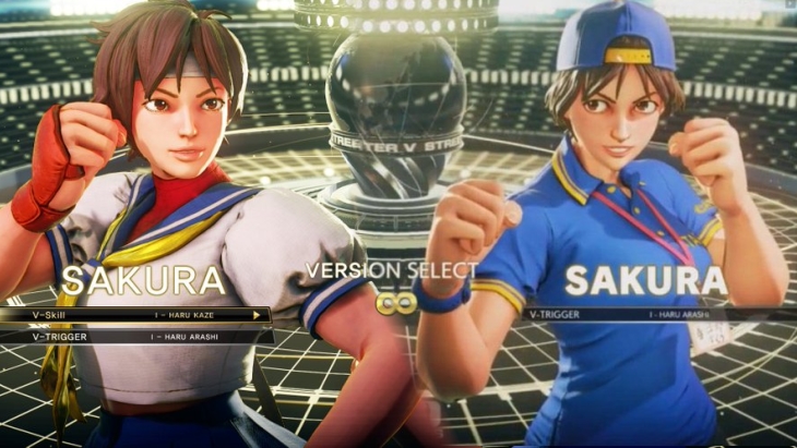 Street Fighter V Sakura