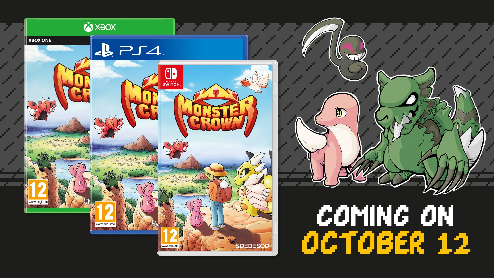 Monster Crown Launches October 12