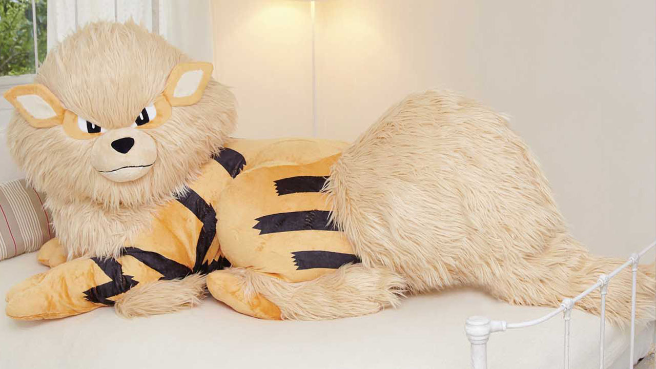 Arcanine store stuffed animal