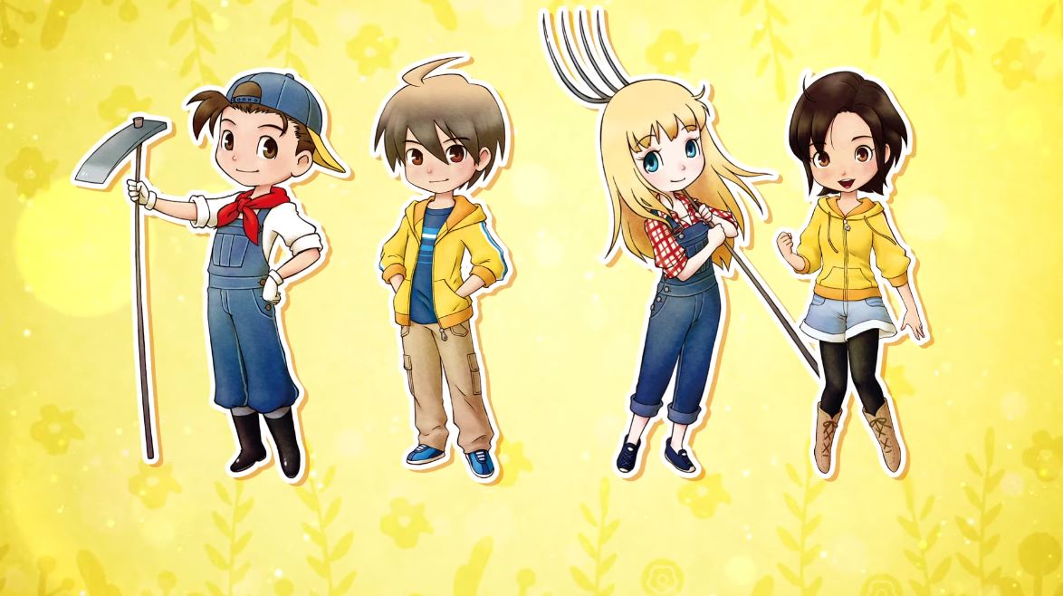 Story of Seasons: Friends of Mineral Town for Xbox One and PS4 Japanese Trailer
