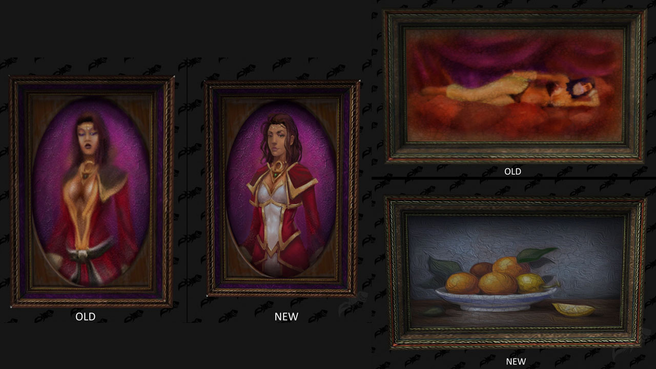 World of Warcraft Paintings Were Censored